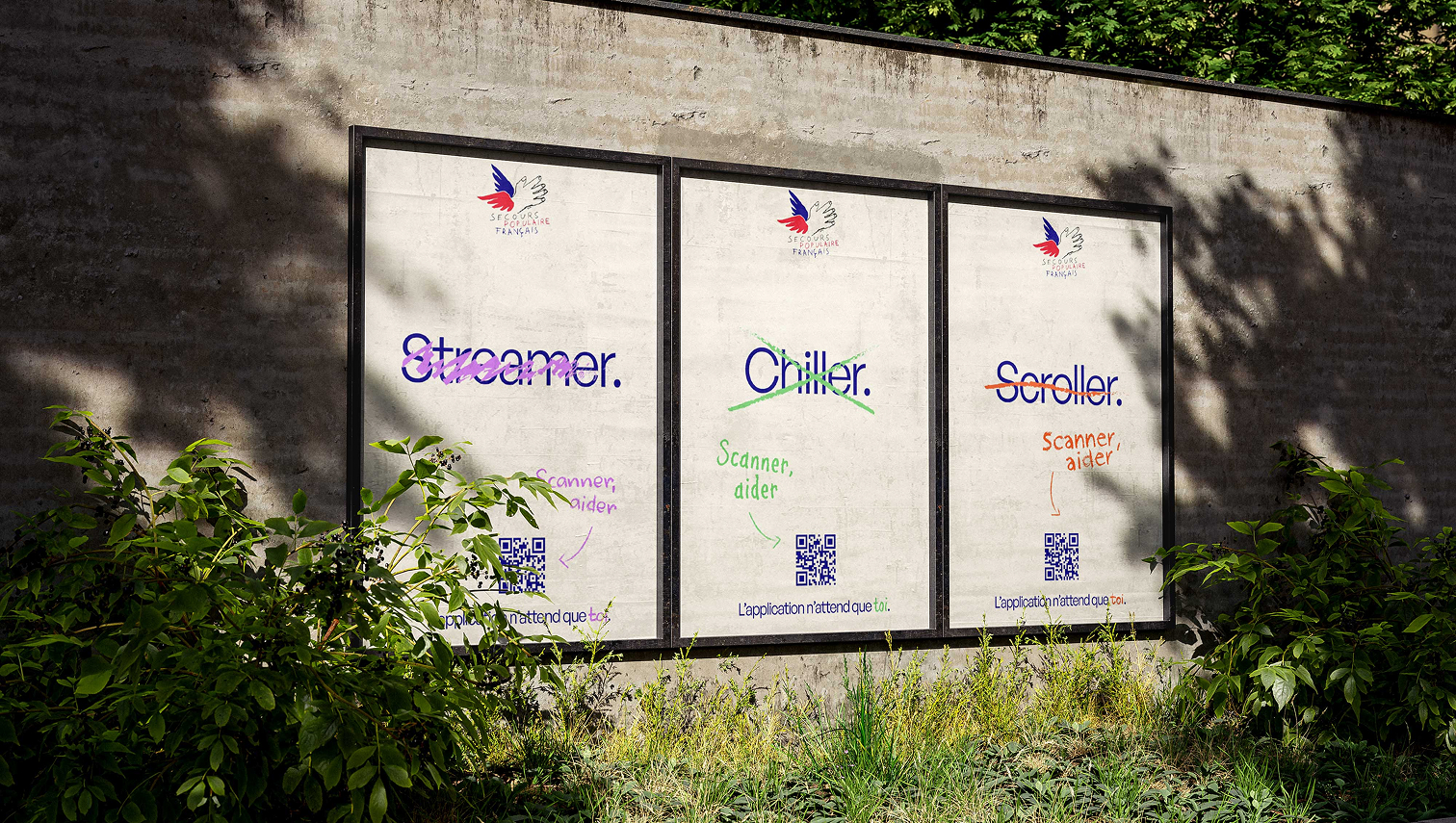 Vue d'ensemble du projet Secours Populaire